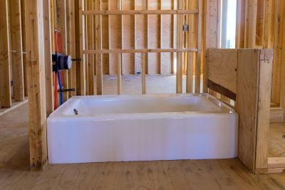 Bathtub Installation Site